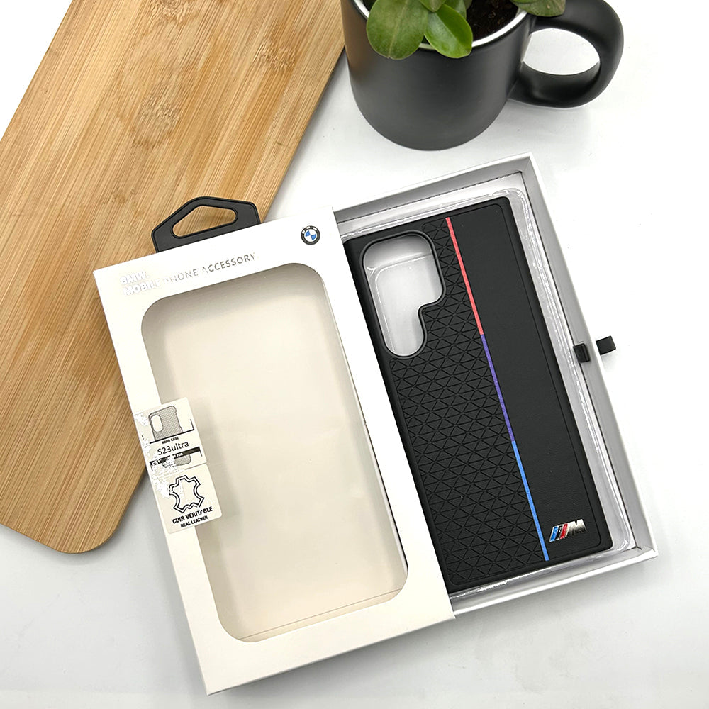 Samsung Galaxy S24 Ultra M Series Sports Car Logo dual Shade Design Case Cover