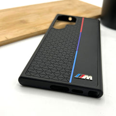 Samsung Galaxy S24 Ultra M Series Sports Car Logo dual Shade Design Case Cover