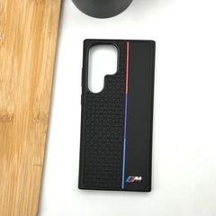 Samsung Galaxy S24 Ultra M Series Sports Car Logo dual Shade Design Case Cover