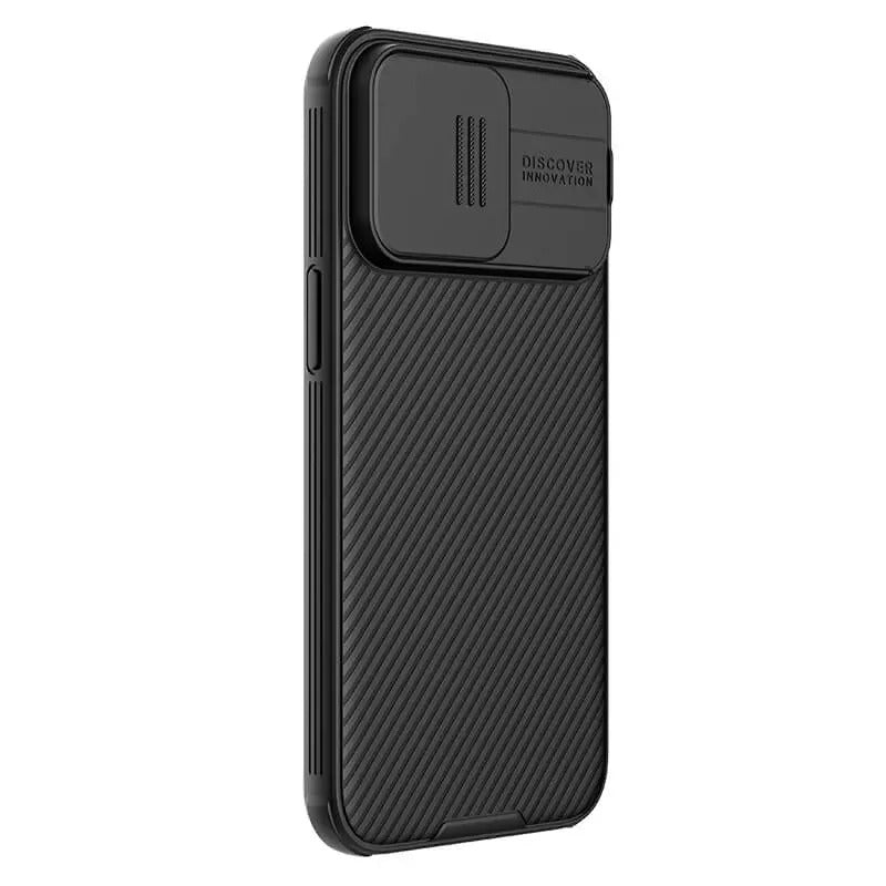 iPhone 15 Series Nillkin CamShield Pro Case Cover (Black)