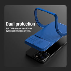 iPhone 15 Series Nillkin CamShield Pro Case Cover (Black)