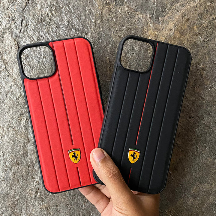 Sports Car Logo Suitcase Line Design iPhone Cover