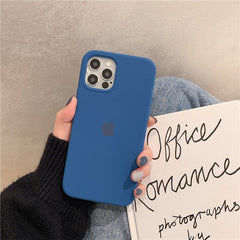 iPhone Liquid Silicone Case Cover ( COBALT BLUE ) freeshipping - Case24x7