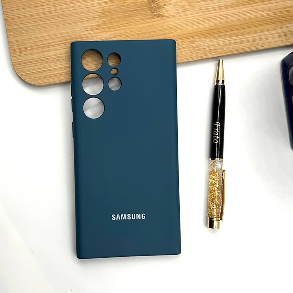 Samsung Galaxy S24 Ultra Liquid Silicone Case Cover
