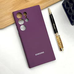 Samsung Galaxy S24 Ultra Liquid Silicone Case Cover