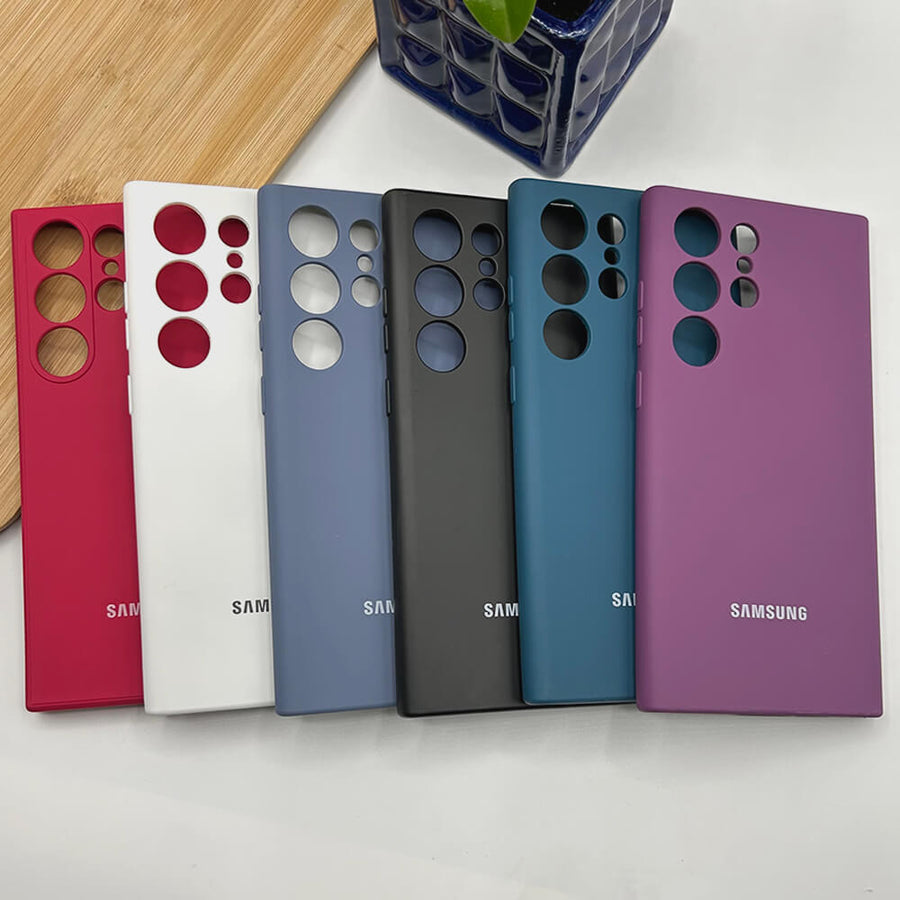 Samsung Galaxy S24 Ultra Liquid Silicone Case Cover