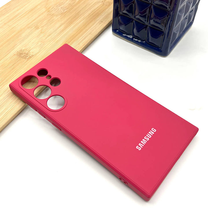 Samsung Galaxy S24 Ultra Liquid Silicone Case Cover