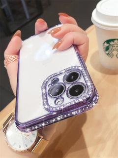 iPhone Side Diamond Chrome Case